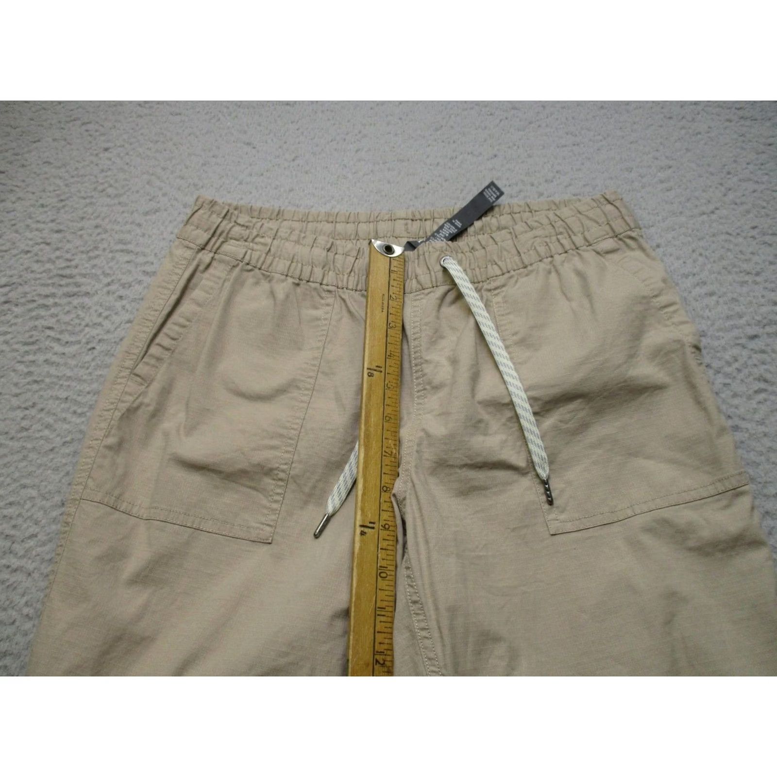 Vuori Vuori Pants Mens S Brown Ripstop Woven Elastic Waist Lightweight Travel Outdoor Size US 29 - 5 Thumbnail