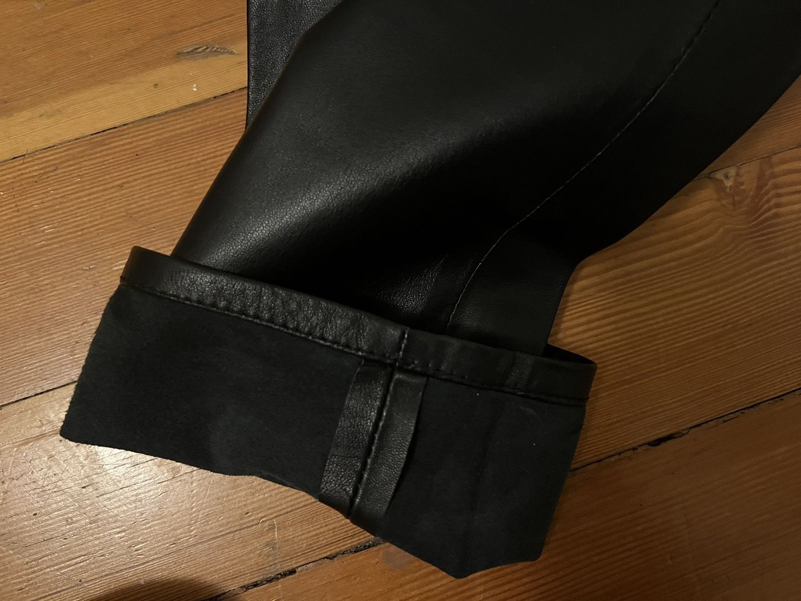 Hood By Air 2015 Leather Hockey Pants Runway Exclusive RARE* Size US 32 / EU 48 - 13 Thumbnail