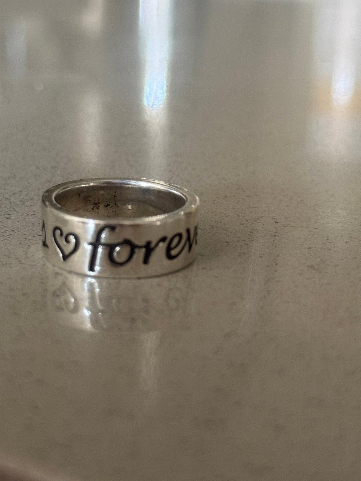Designer RETIRED James Avery “Friends Forever” Band Ring Size 6.5 Size ONE SIZE - 3 Thumbnail