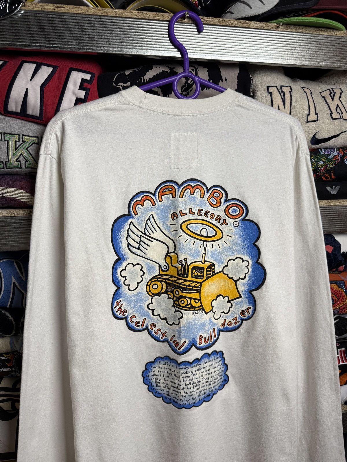 Mambo × Vintage Vintage 2000 Mambo Localities Surfing Long Sleeve Tee Size US L / EU 52-54 / 3 - 4 Thumbnail