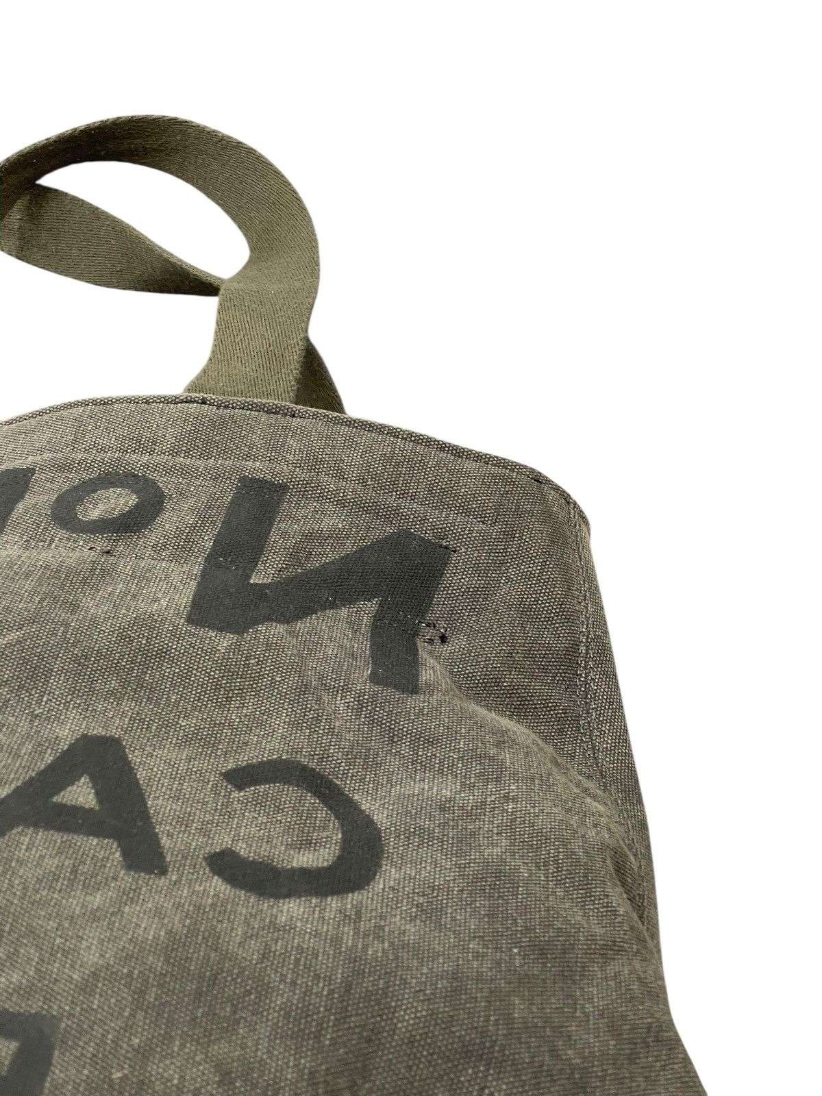 Other Cotton Canvas Leather 5 Preview Tote Shoulder Bag 8🟩 Size ONE SIZE - 9 Thumbnail