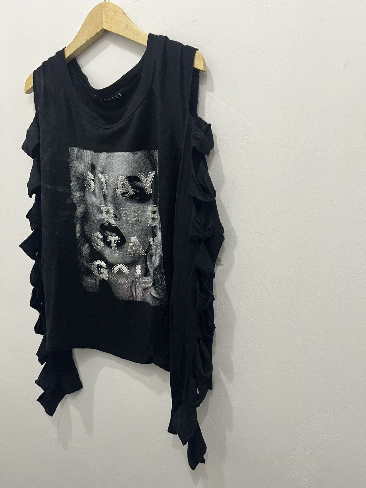 Japanese Brand Japanese Distressed Egoist LongSleve LGB Style Tee Size M / US 6-8 / IT 42-44 - 3 Thumbnail