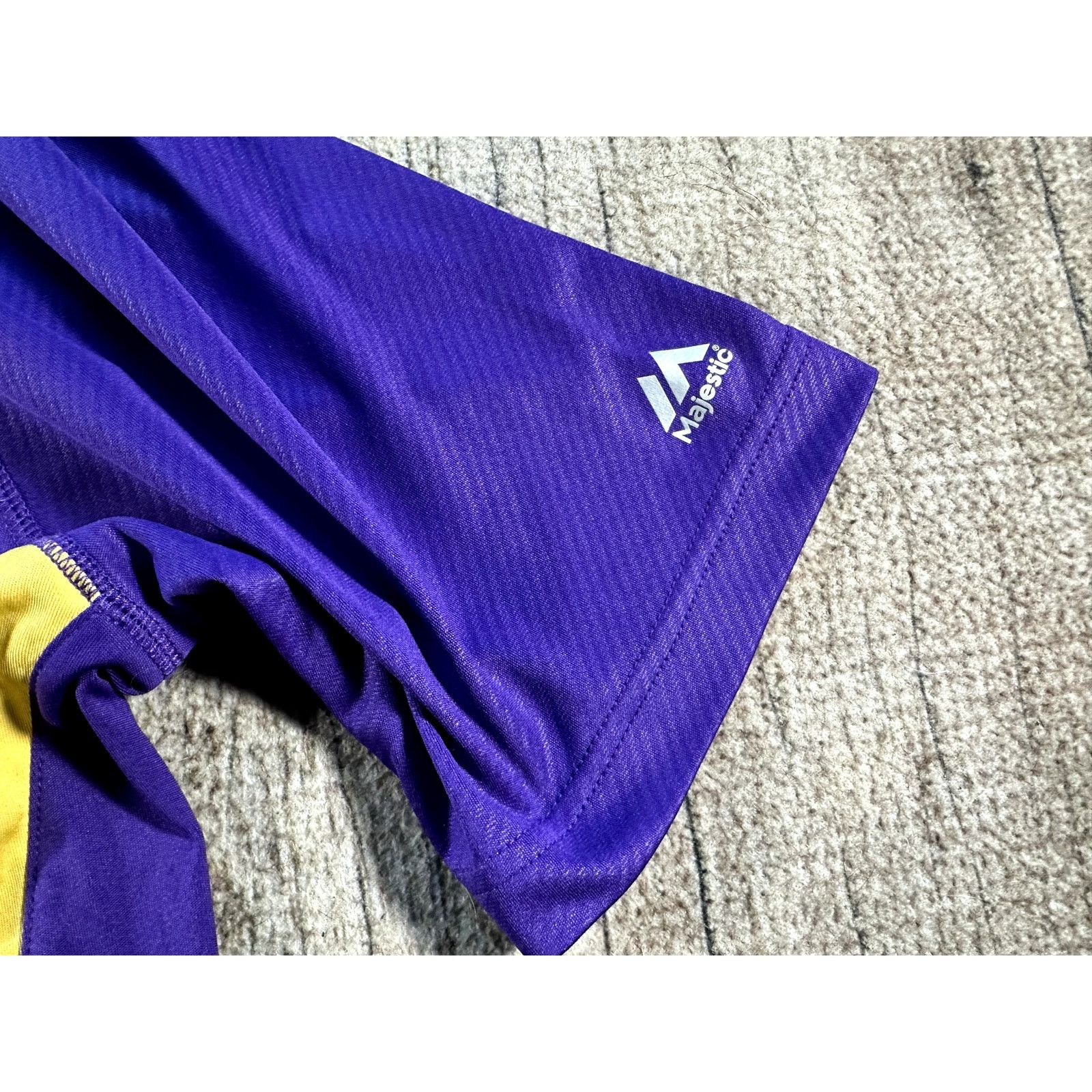 Majestic Minnesota Vikings Mens Large Majestic CoolBase Polo Shirt Size US L / EU 52-54 / 3 - 6 Thumbnail