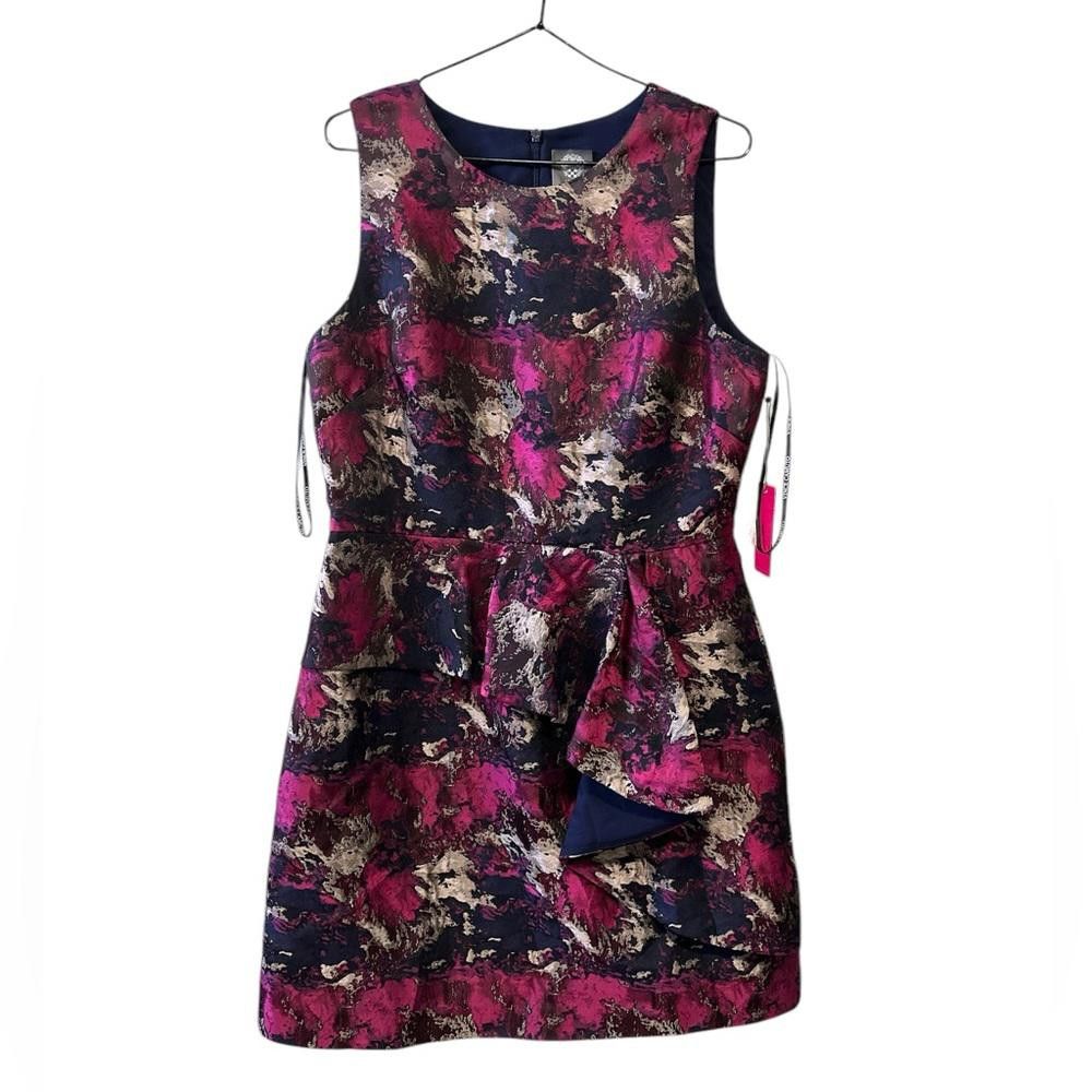 Vince Camuto Vince Camuto Sleeveless Metallic Print Mini Dress, Size 8 Size XL / US 12-14 / IT 48-50 - 1 Thumbnail