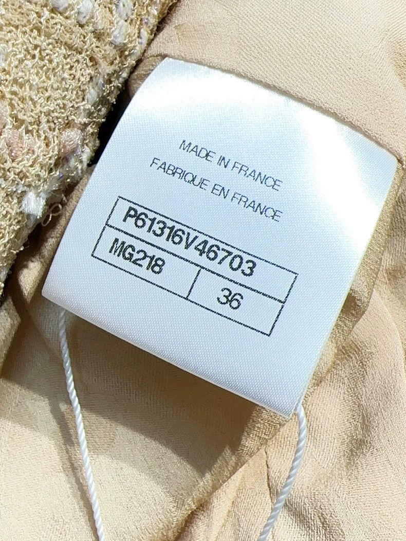 Chanel Chanel Beach series popular beige braided long-sleeved sil Size XS / US 0-2 / IT 36-38 - 7 Thumbnail