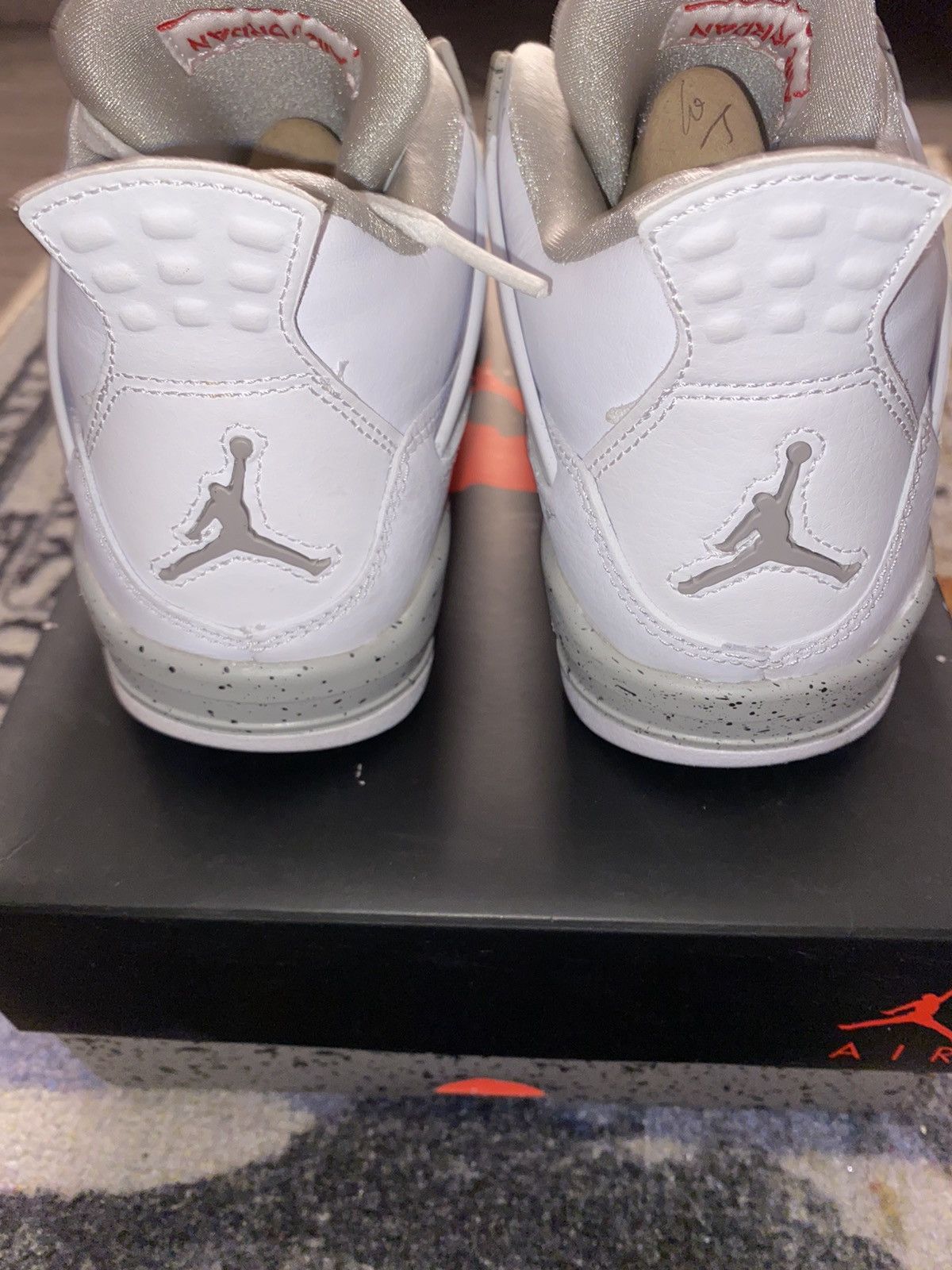 Jordan Brand × Nike Jordan 4 Retro White Oreo (2021) 4Y Grade School Size US 5.5 / EU 38 - 5 Thumbnail