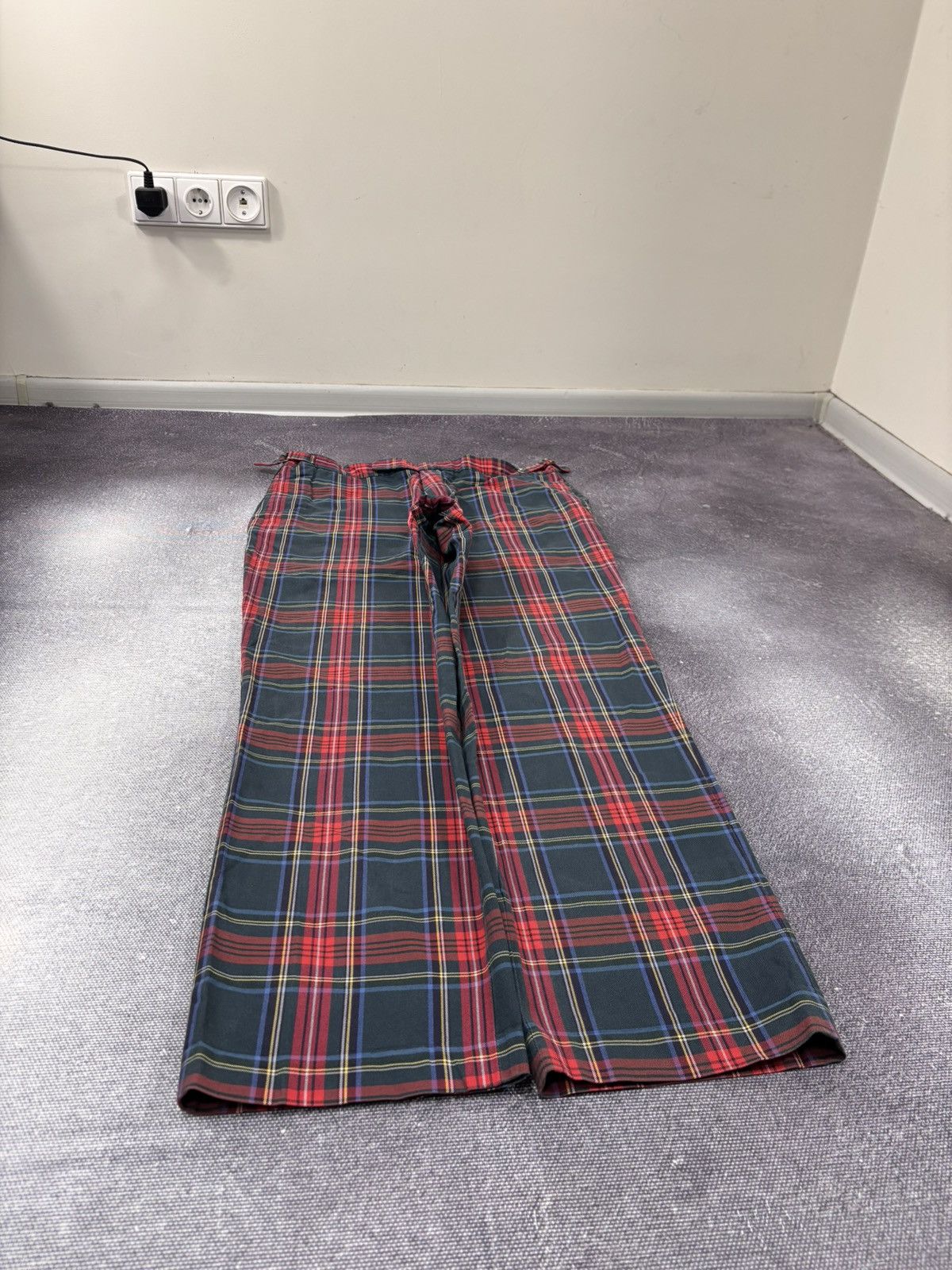 Polo Ralph Lauren Vintage Polo Ralph Lauren Men’s Tartan Plaid Pants Trousers Size US 38 / EU 54 - 3 Thumbnail