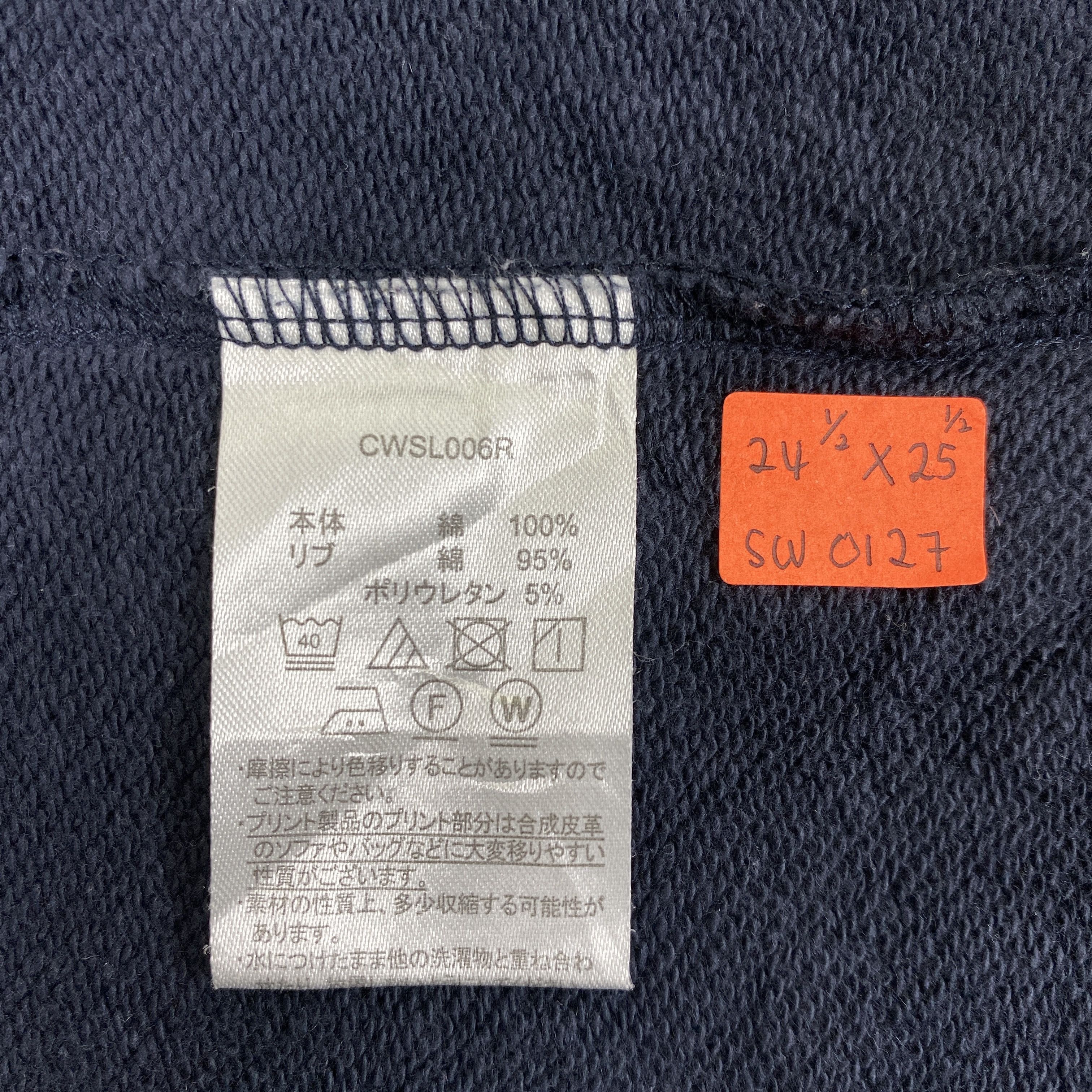 Champion vintage Champion Small Logo V-Neck Sweatshirt Faded - SW0127 Size US L / EU 52-54 / 3 - 6 Thumbnail