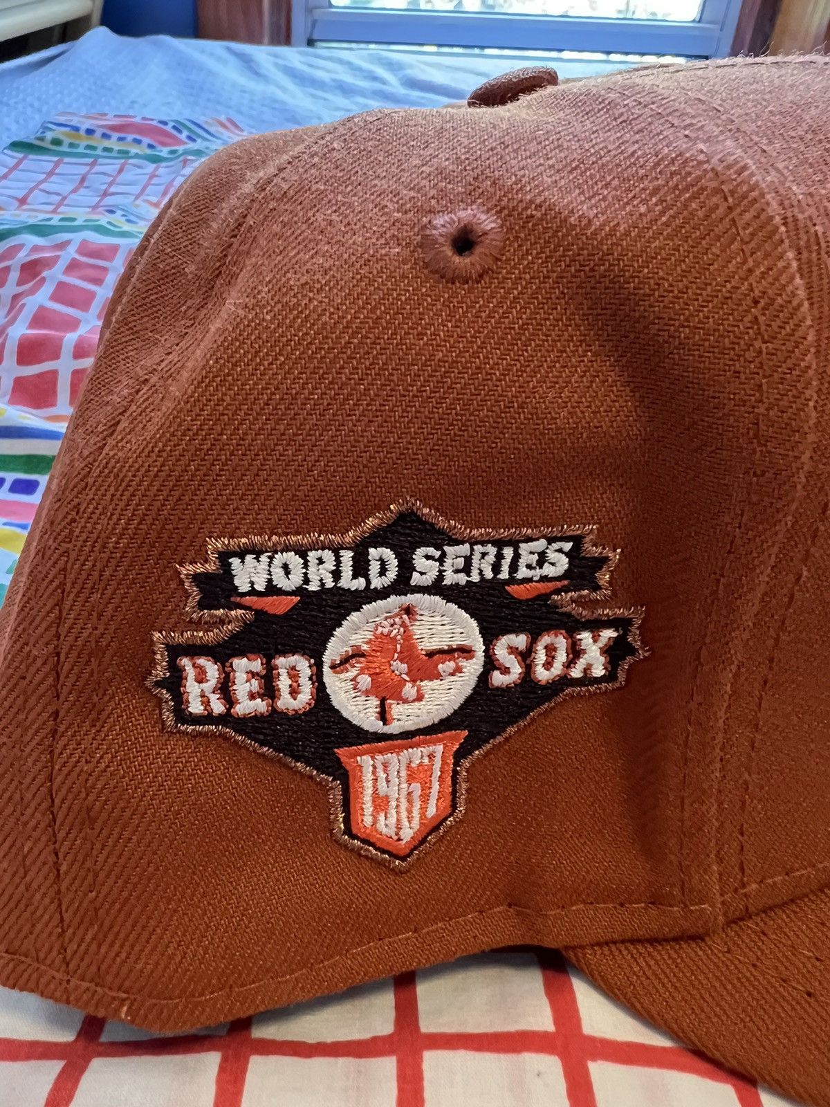 Hat Club × New Era Hat Club x New Era x Camp Exclusive - 7 1/2 - Boston Red Sox Size ONE SIZE - 2 Thumbnail