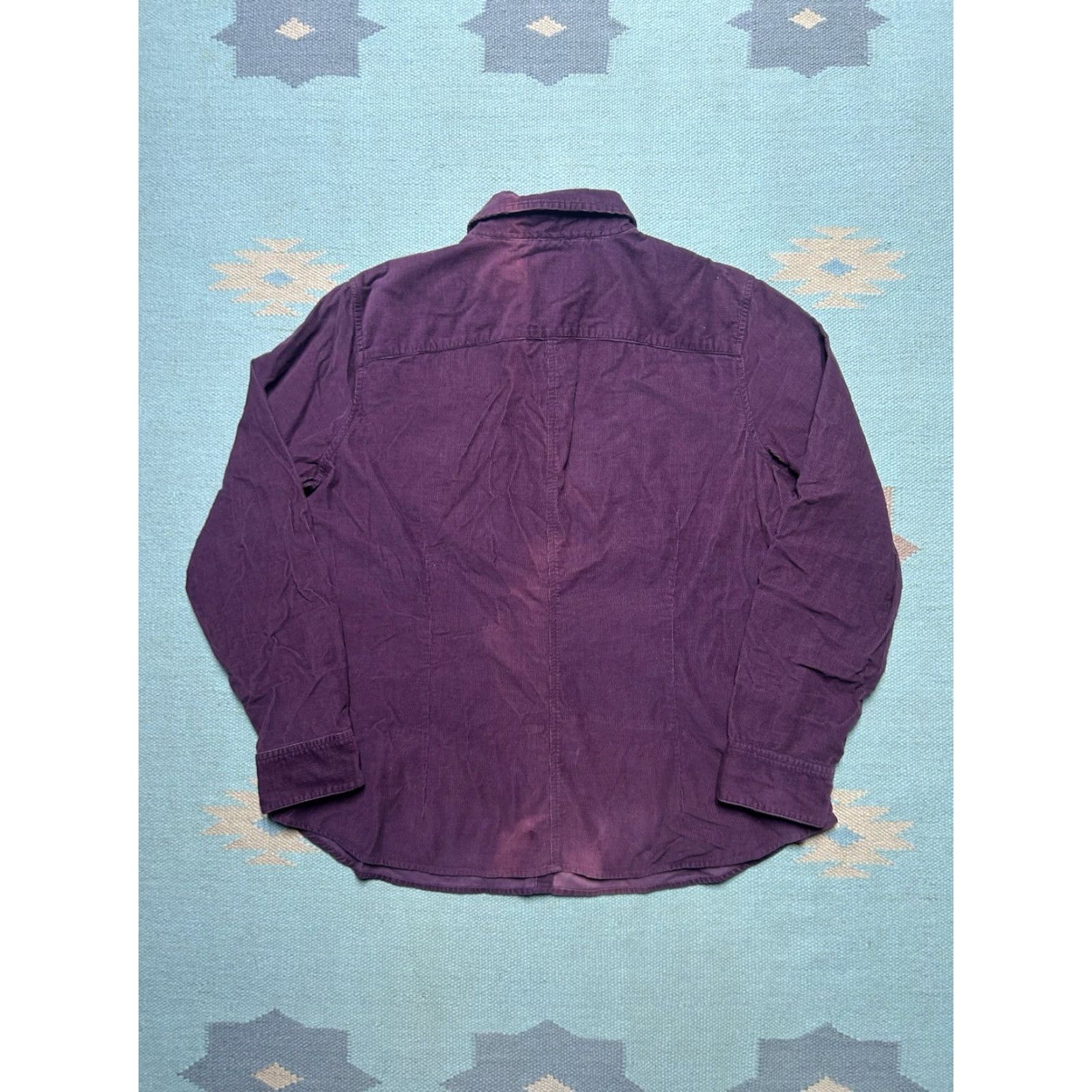 Eddie Bauer VINTAGE Eddie Bauer long sleeve button shirt corduroy maroon burgundy red Women XL Size XL / US 12-14 / IT 48-50 - 5 Thumbnail
