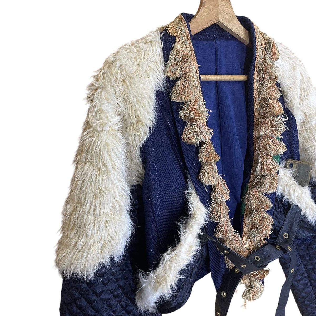 Beauty Beast JAPANASE FUR CROPPED JACKET INSPIRED JEAN PAUL GAULTIER Size US S / EU 44-46 / 1 - 9 Thumbnail