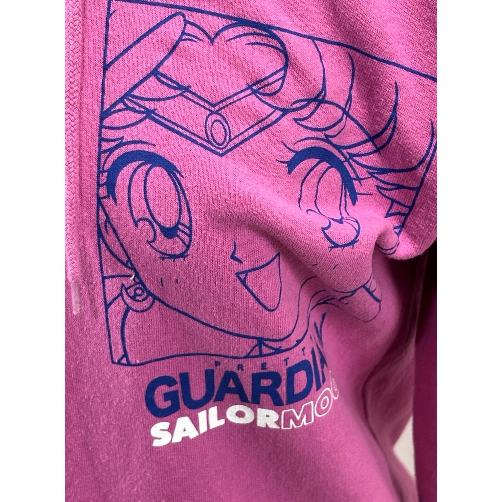 Pinko Sailor Moon Zip Up Hoodie Women XS Pink Graphic Anime 90s Nostalgia Kawaii Y2K Size XS / US 0-2 / IT 36-38 - 4 Thumbnail