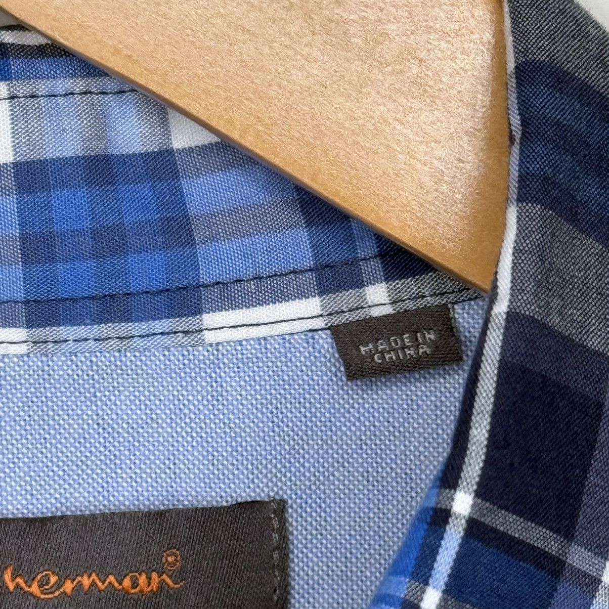 Ben Sherman Ben Sherman Men’s Plaid Button-Up Shirt Size M Size US M / EU 48-50 / 2 - 5 Thumbnail
