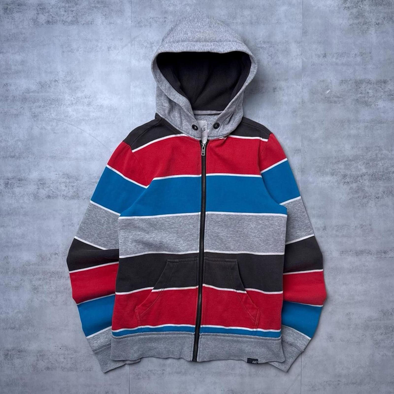 Aeropostale Y2K Aeropostale 00s Grunge Zip Up Hoode Jacket Size US S / EU 44-46 / 1 - 1 Thumbnail