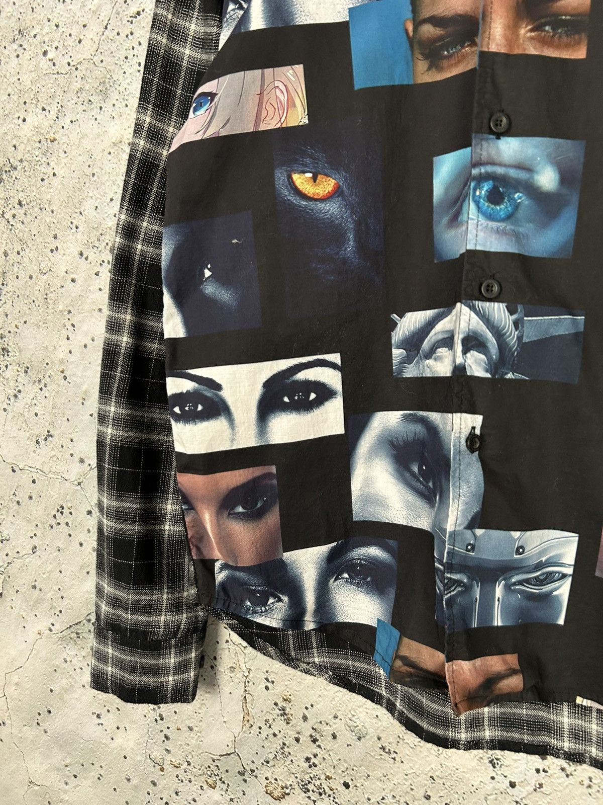 Huf HUF Skateboarding Eyes Shirt Avant Garde Streetwear Rap Size US XS / EU 42 / 0 - 4 Thumbnail