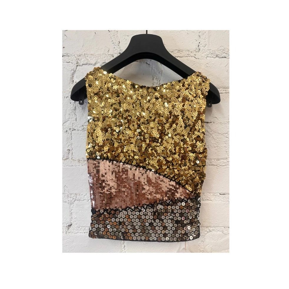Moschino AW15 MOSCHINO COUTURE x Jeremy Scott Embellished Cropped Top Size S / US 4 / IT 40 - 8 Thumbnail