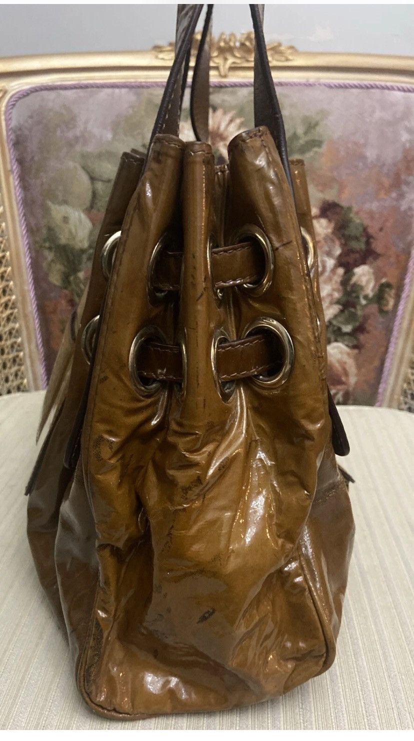 Jimmy Choo Jimmy Choo Ramona Patent Leather Bag Hobo Bag Size ONE SIZE - 3 Thumbnail