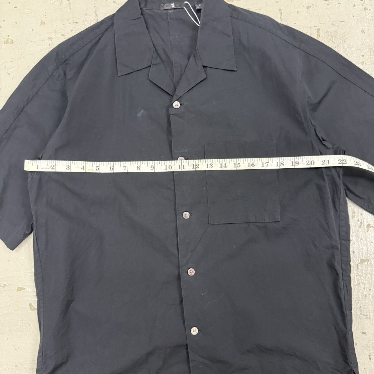 Jil Sander Jil Sander Black Button Up Short Sleeve Shirt Size US L / EU 52-54 / 3 - 4 Thumbnail