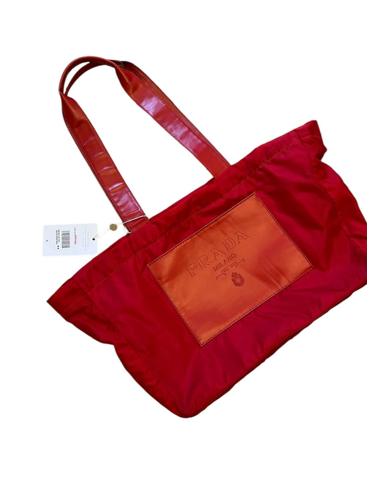 Prada Prada Red Shoulder Bag Size ONE SIZE - 1 Thumbnail