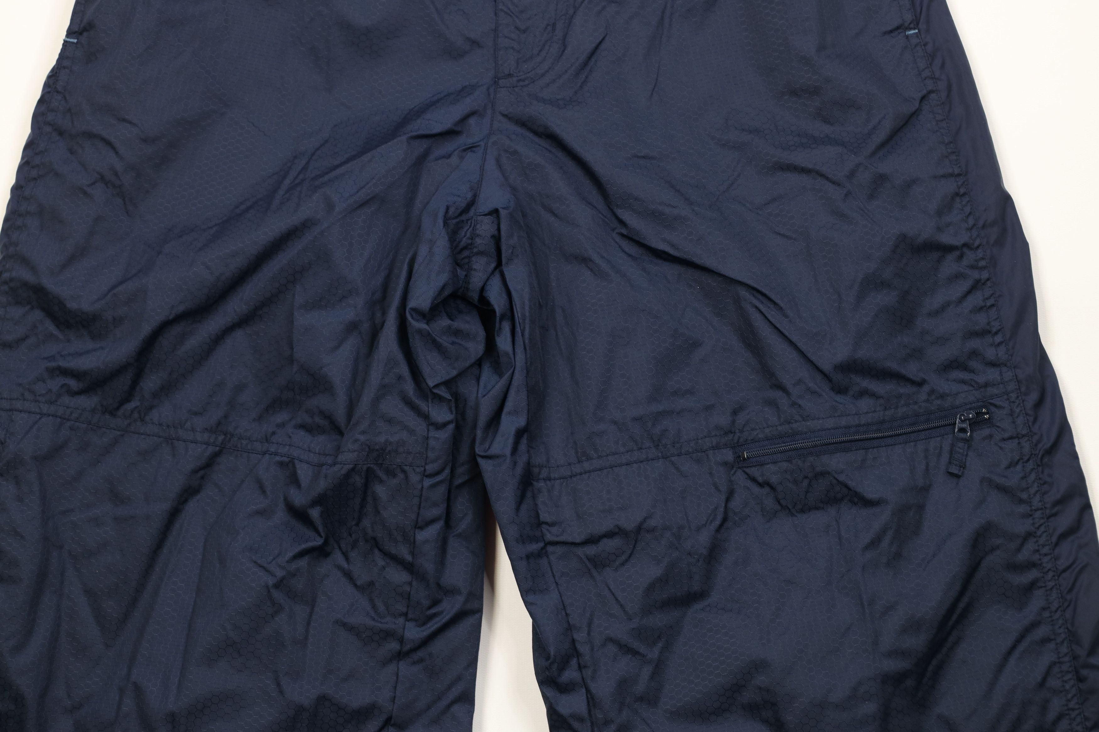Nike Vintage Y2K Nike Swoosh Honeycomb Ripstop Wide Leg Pants Size US 36 / EU 52 - 3 Thumbnail