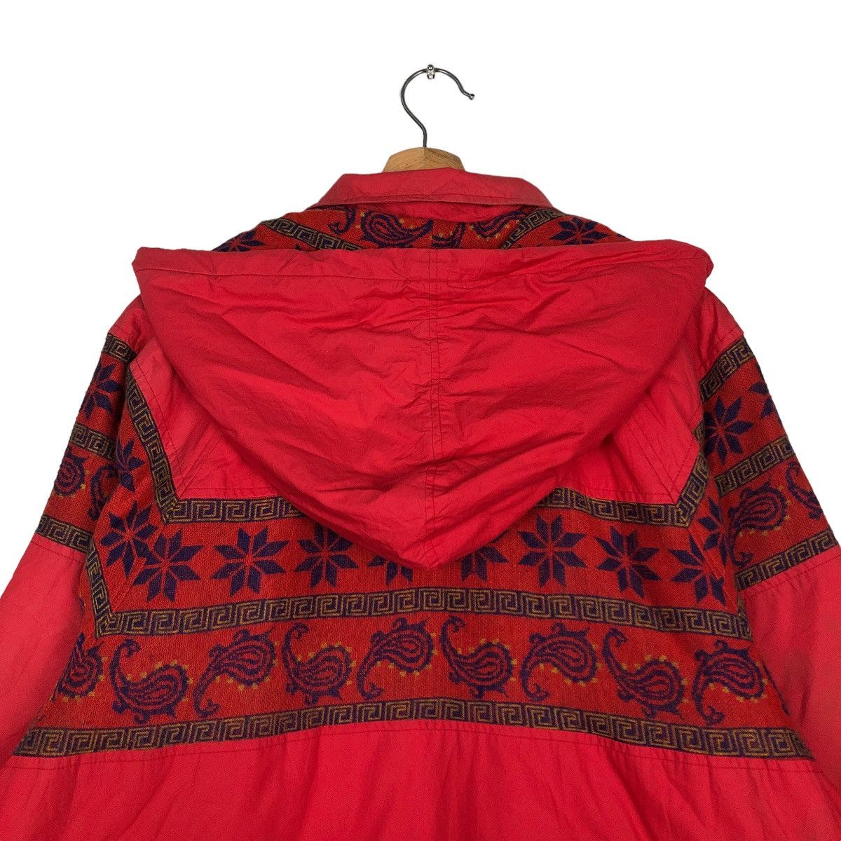 Japanese Brand 🔥Rich Red Chore Work Jacket Simple Life Navajo Issey Miyake Size US M / EU 48-50 / 2 - 9 Thumbnail