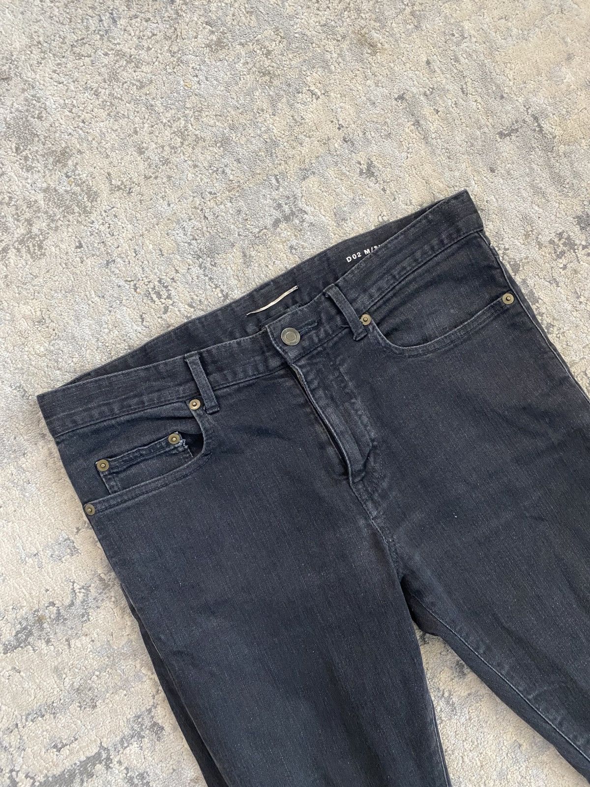 Saint Laurent Paris 2016 Knee Rip Denim Size US 30 / EU 46 - 2 Thumbnail
