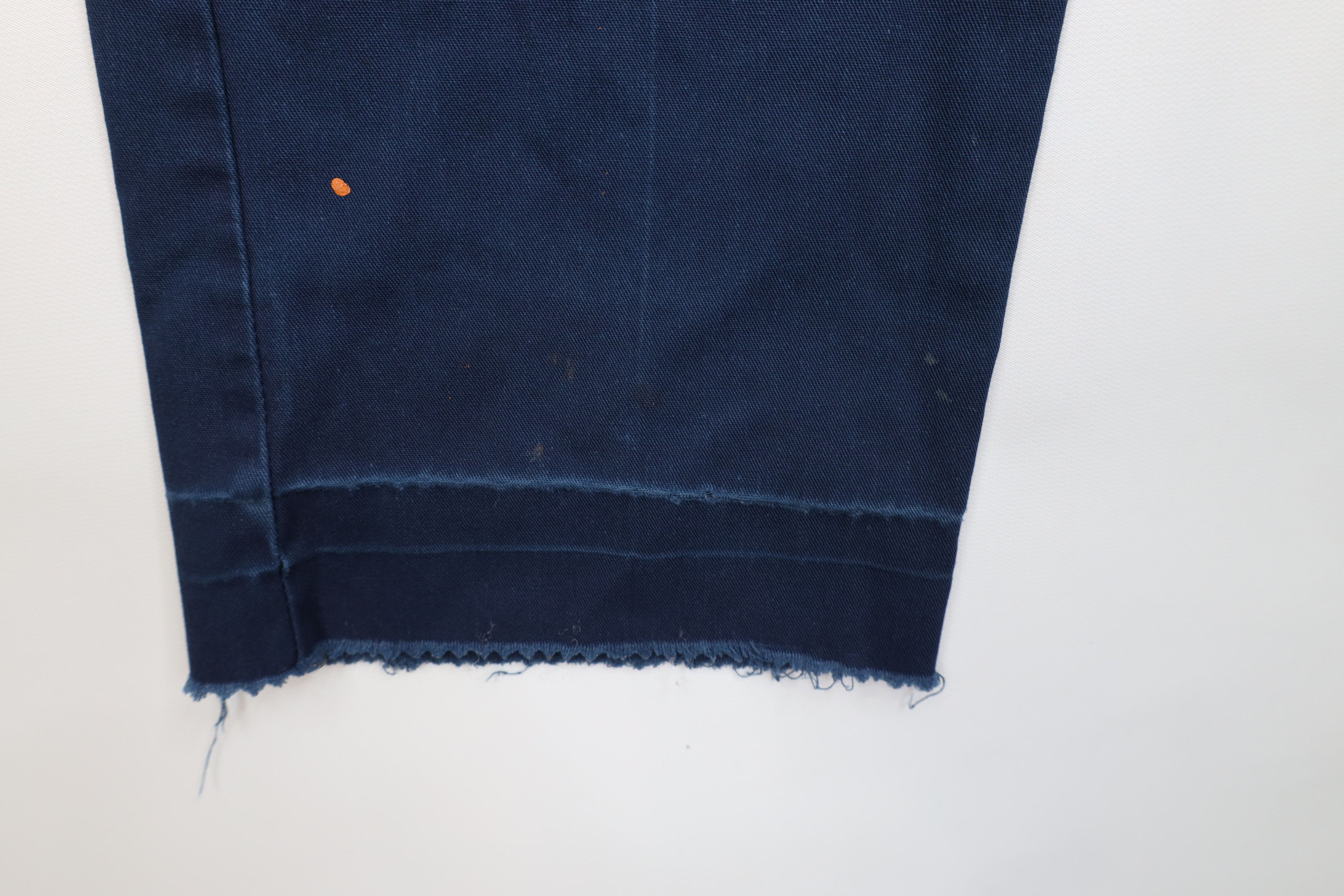 Vintage Vintage 90s Streetwear Workwear Mechanic Pants Blue USA Size US 33 - 5 Thumbnail