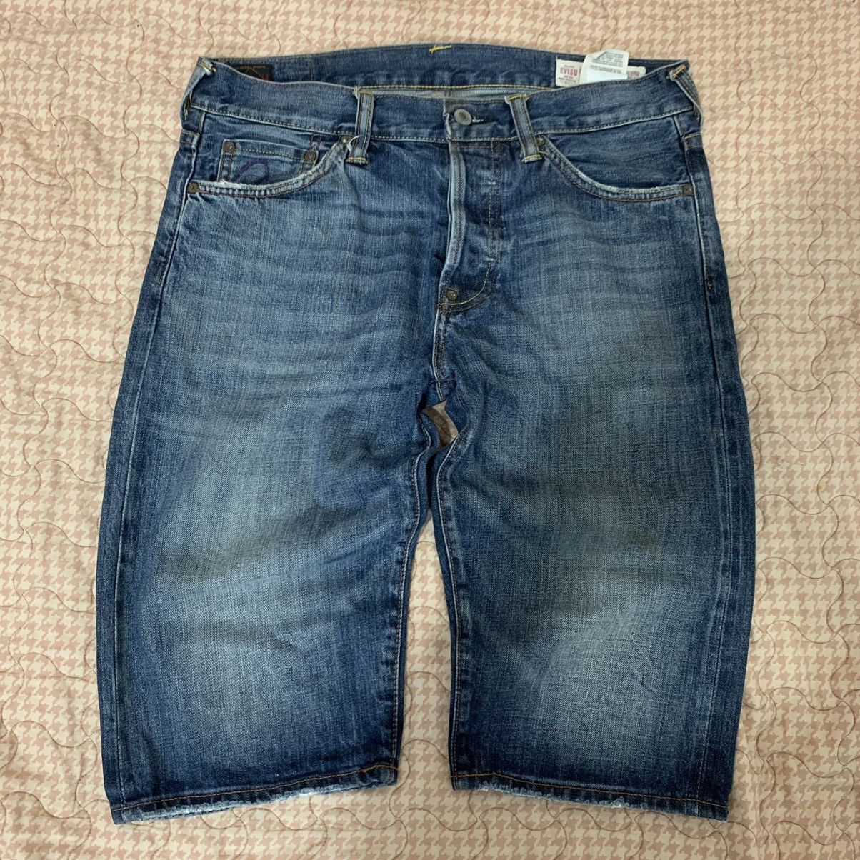 Evisu Rare Vintage Evisu Purple Daicock Selvedge Jorts Pants Size US 32 / EU 48 - 20 Thumbnail