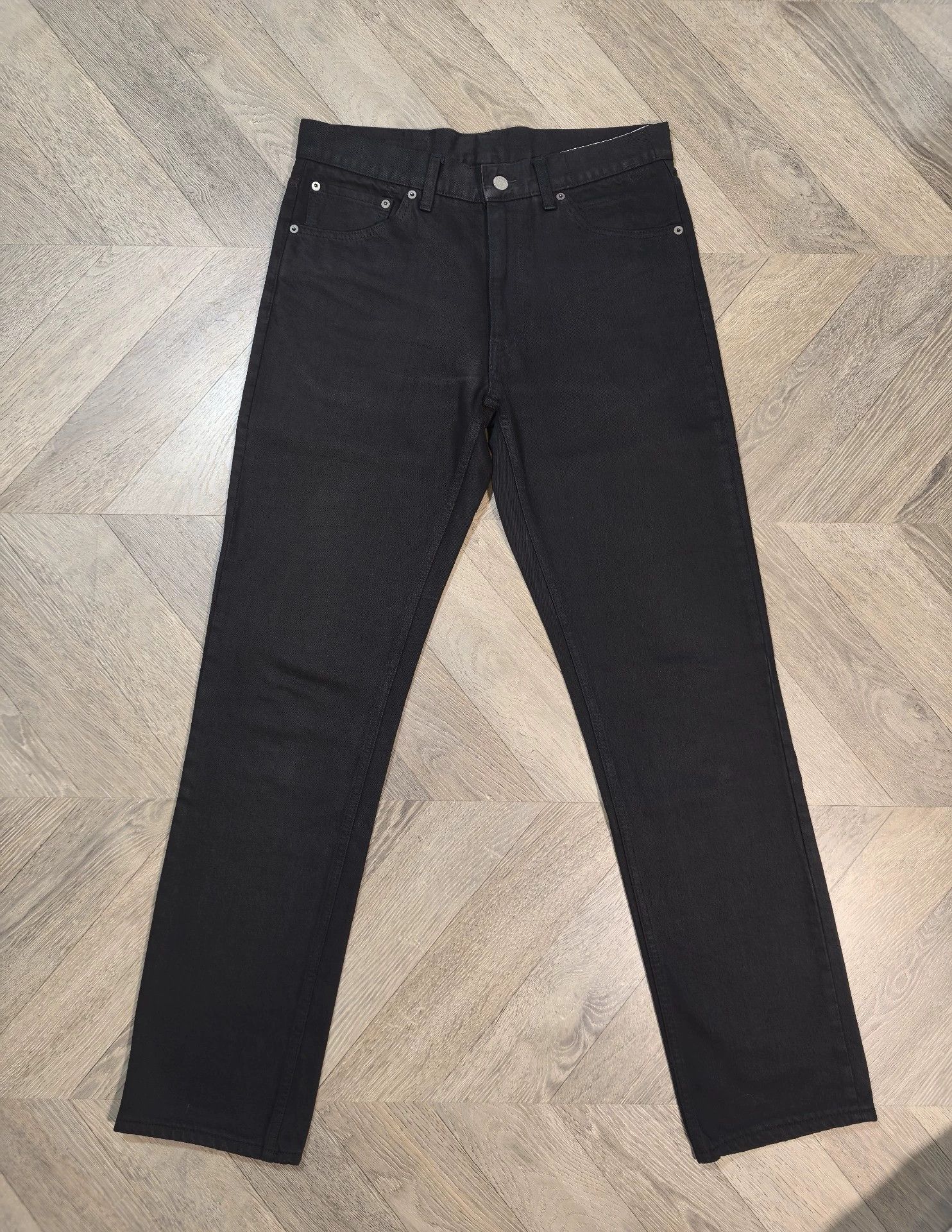 Vintage VISVIM 21AW SPOT Social Sculpture 03 Black Heavy Washed Size US 30 / EU 46 - 1 Thumbnail