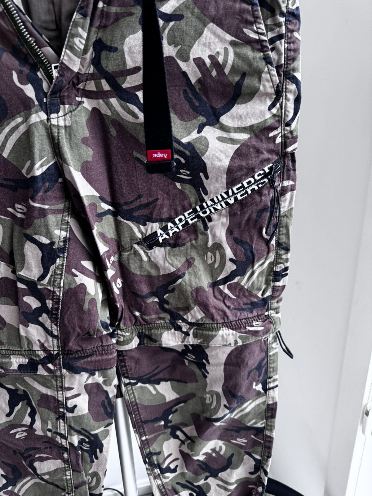 Aape Aape Camo Joggers Size US 27 - 4 Thumbnail