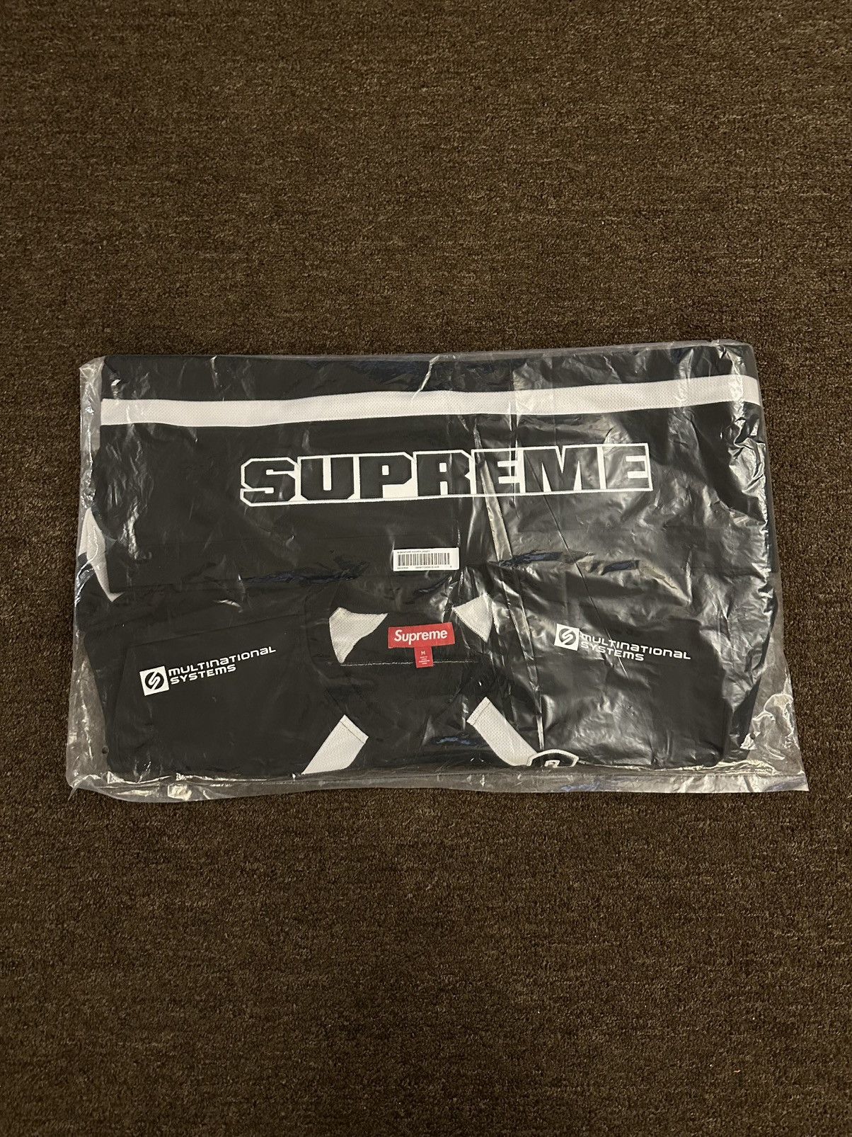 Supreme Supreme Rhinestone Hockey Jersey Size M | Grailed