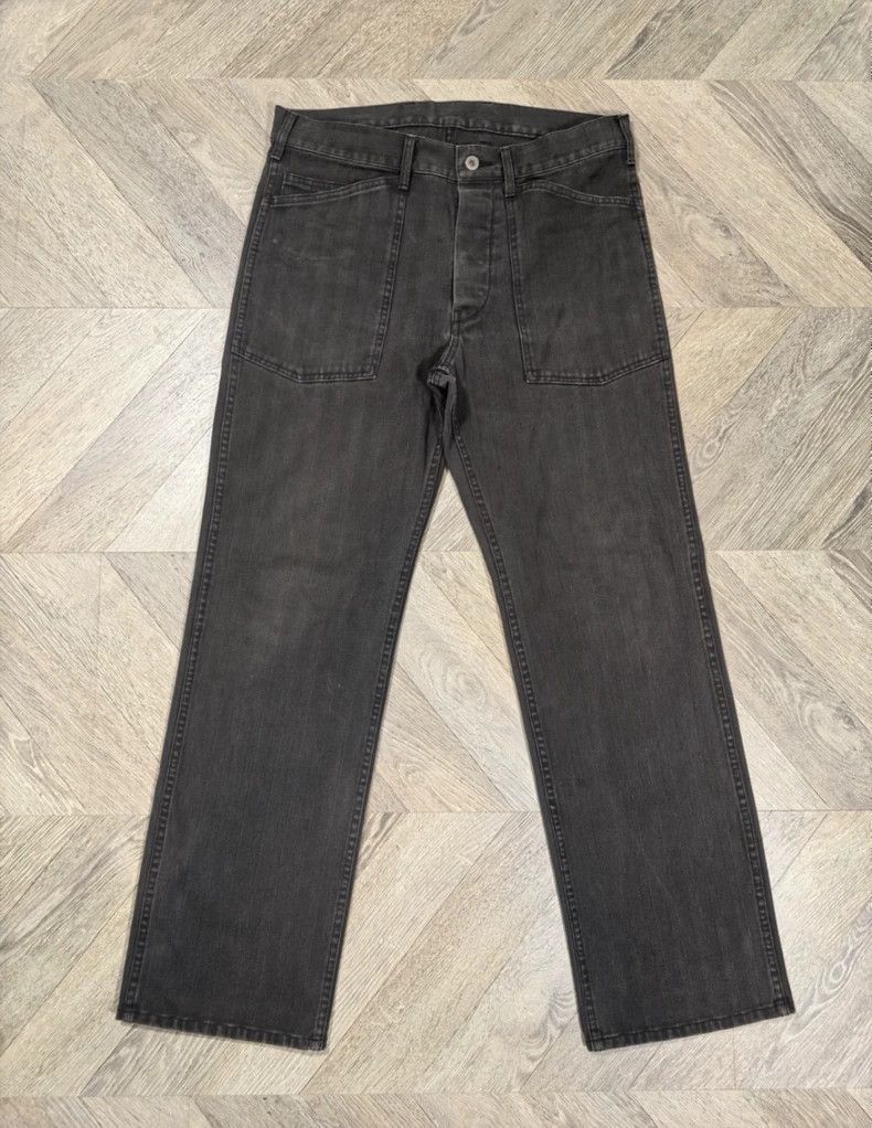 パンツ visvim 15SS CARPENTER PRIME DMGD WABASH Visvim VISVIM 15SS CARPENTER PANTS PRIME DMGD WABASH Yellow