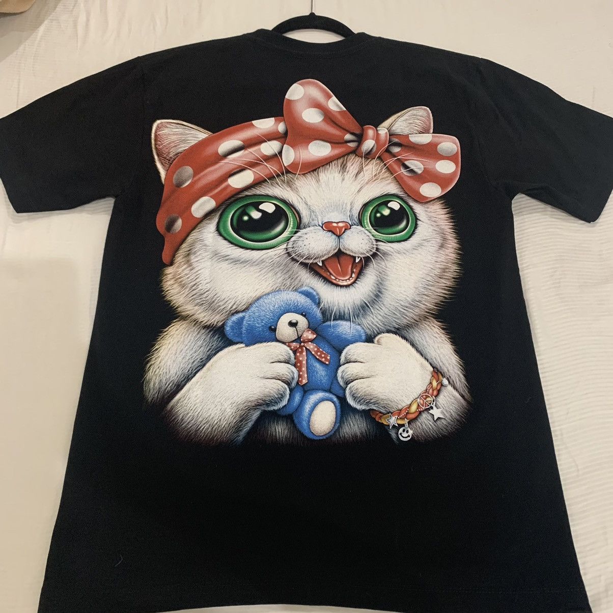 Imran Potato Imran Potato Glitter Kitty Tee Size US M / EU 48-50 / 2 - 1 Thumbnail