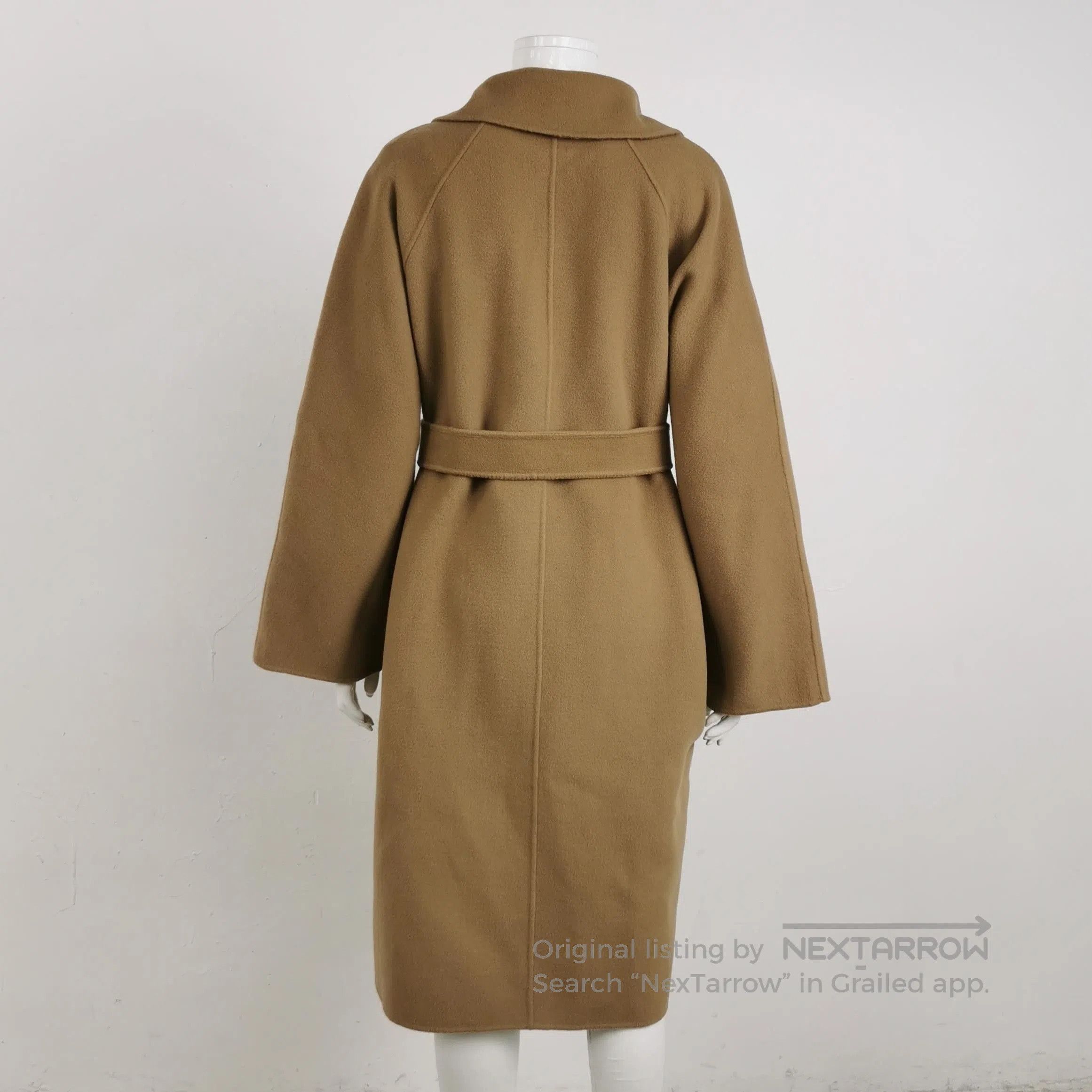 Weekend Max Mara Weekend Max Mara Wool Belted Lapel Coat M/US8. Size S / US 4 / IT 40 - 1 Thumbnail
