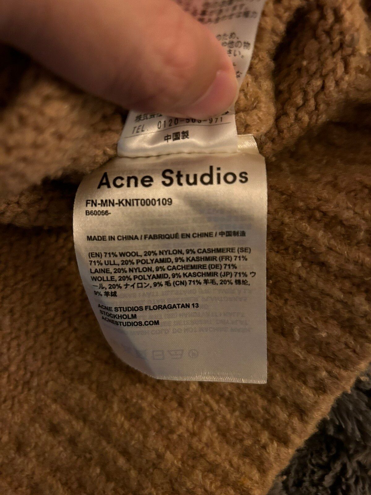 Acne Studios Acne Studios Wool Cashmere Blend Sweater Size US M / EU 48-50 / 2 - 4 Preview