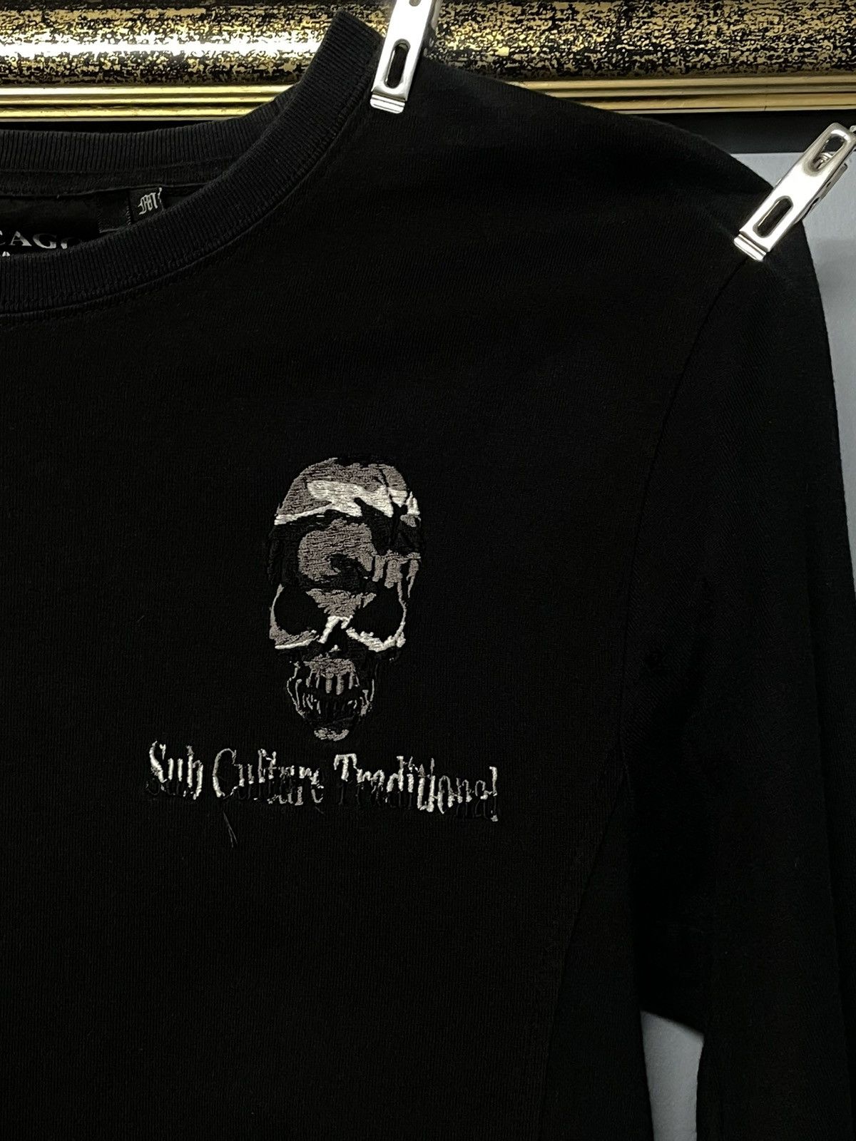 KMRii Vintage Japan Designer Chicago Scarface Subculture Skull Tee Size US XS / EU 42 / 0 - 8 Thumbnail