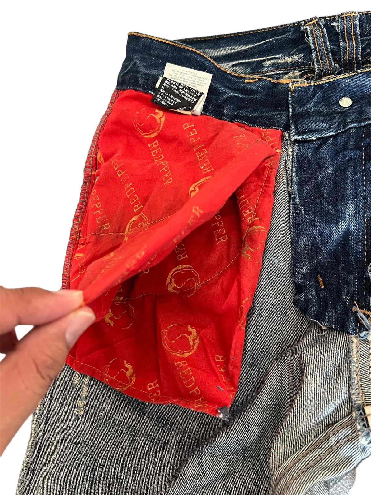 Vintage 🔥Accept Offer🔥Red Pepper & Denim Vintage Special Edition Size US 33 - 16 Thumbnail