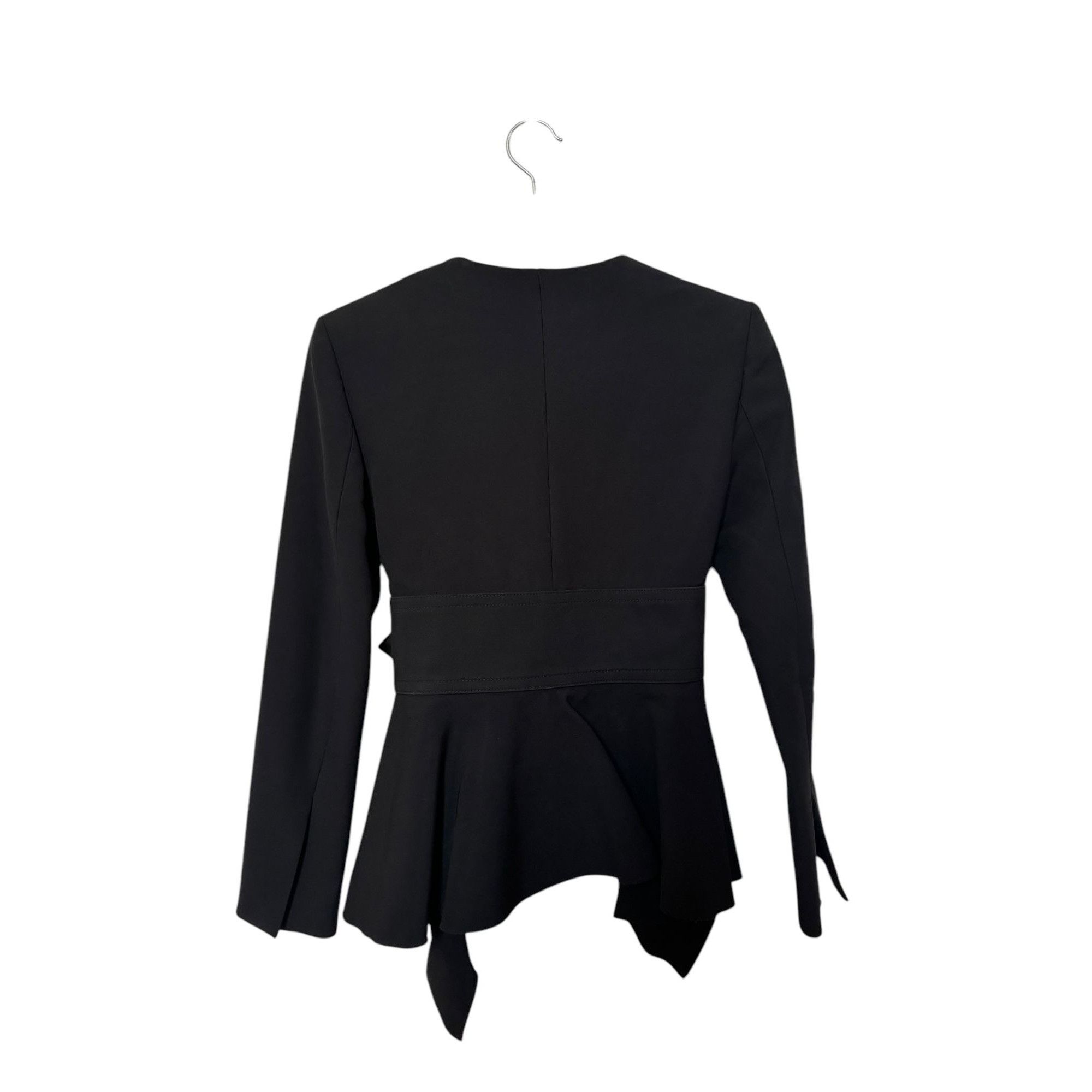 Celine Phoebe Philo Black Viscose Silk Insane Jacket Size XS / US 0-2 / IT 36-38 - 4 Thumbnail