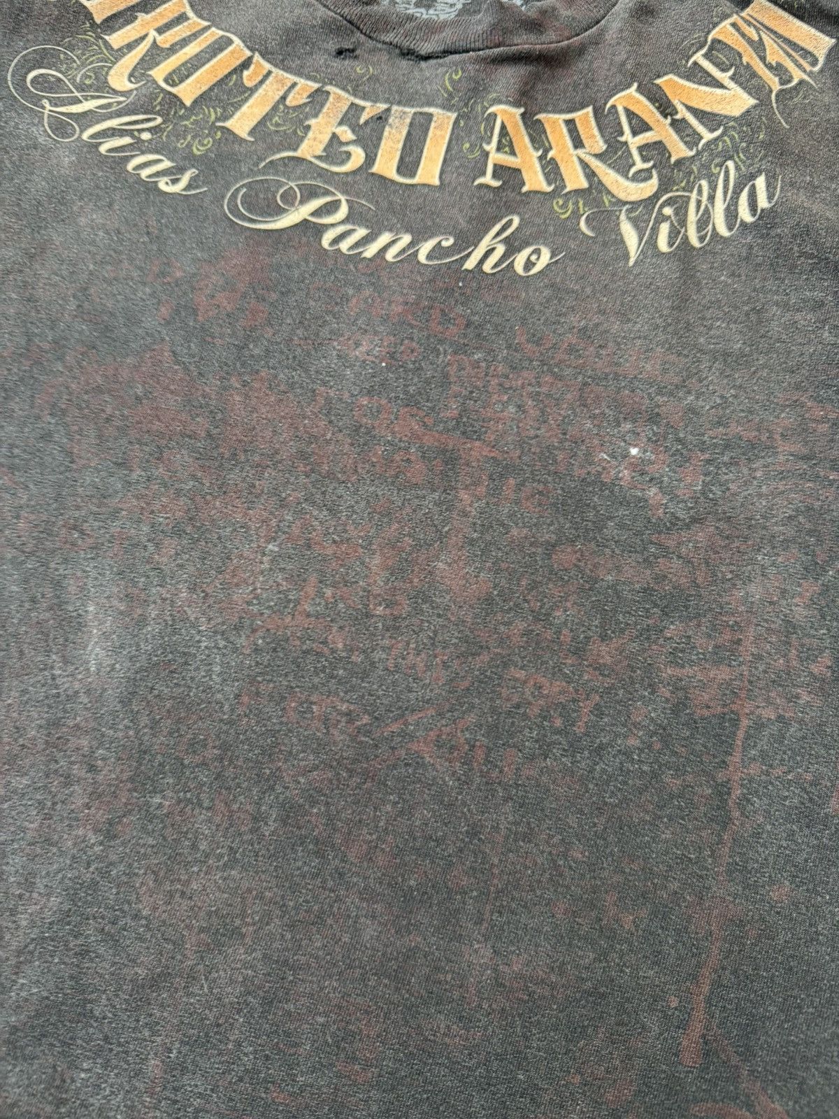 Vintage Distressed 2000s Doroteo Arango Pancho Villa Tees Size US S / EU 44-46 / 1 - 8 Thumbnail