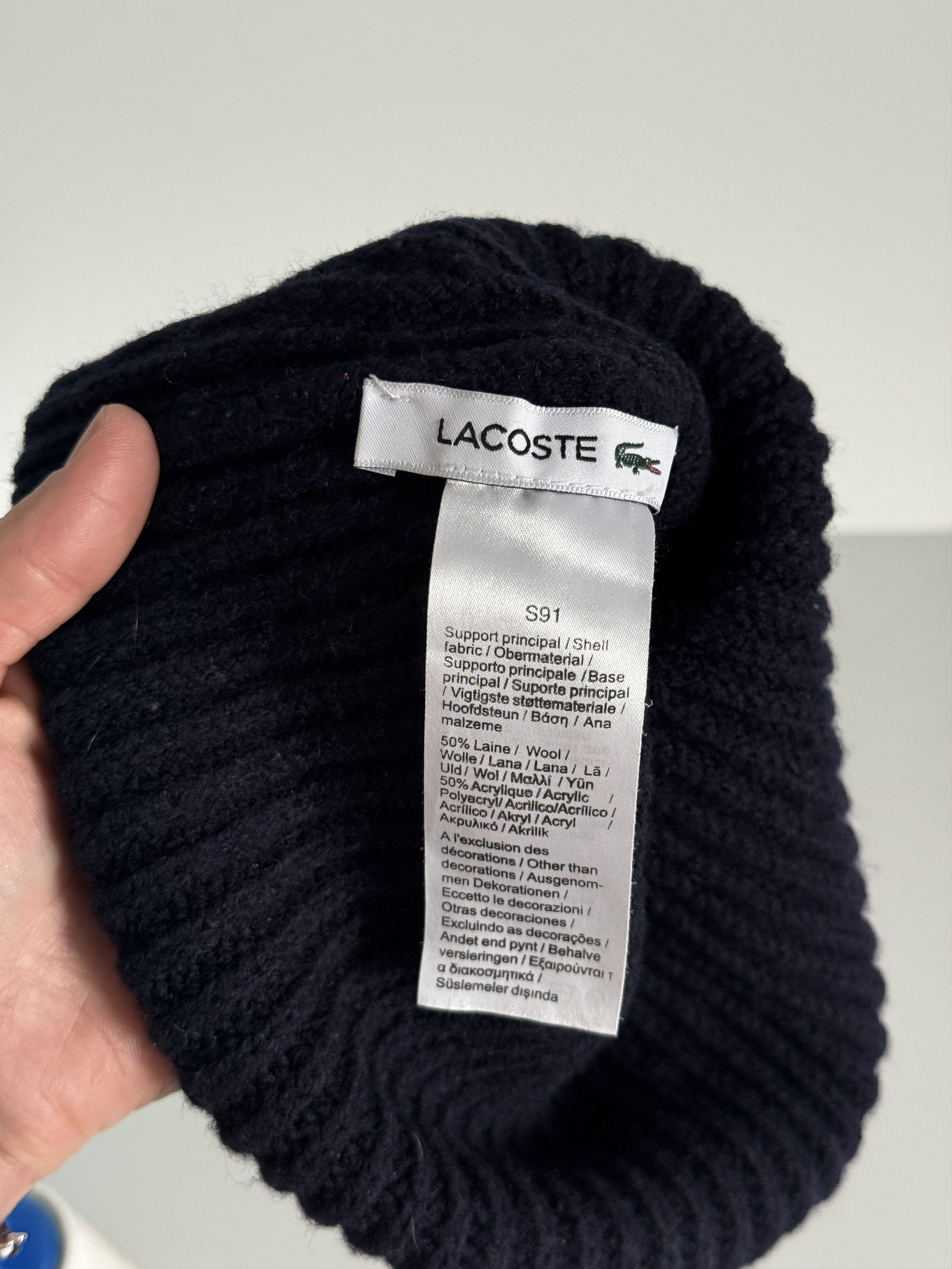 Lacoste Lacoste Beanie Size ONE SIZE - 4 Thumbnail