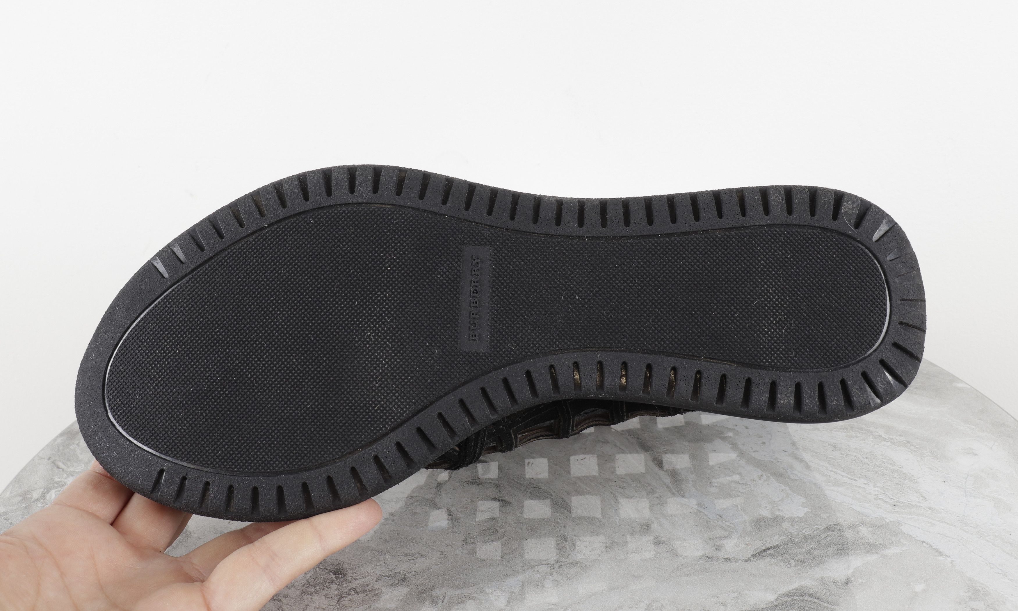 Burberry BURBERRY PRORSUM Suede Black Cage Gladiator Sandals Size US 9.5 / IT 39.5 - 7 Thumbnail