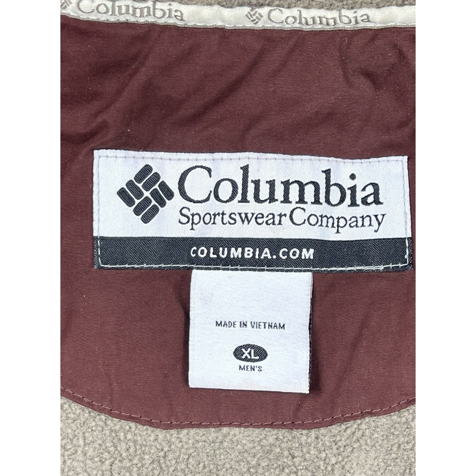 Vintage VINTAGE Columbia Fleece Lined Jacket XL Red Softshell Ski Men’s Bomber Coat Size US XL / EU 56 / 4 - 4 Thumbnail