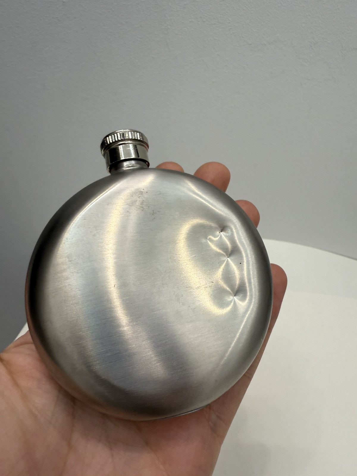 Barbour Barbour Hip Flask in Brown Leather Sleeve Size ONE SIZE - 4 Thumbnail