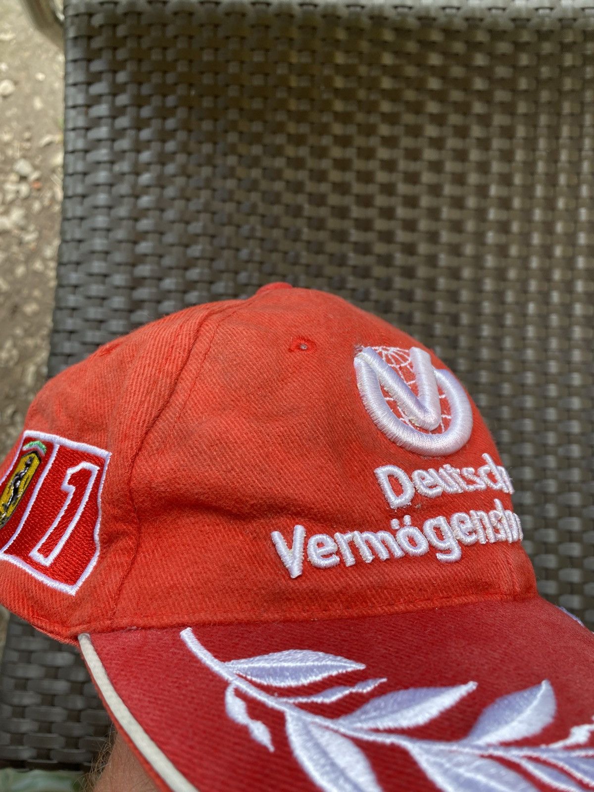 Ferrari Vintage Ferrari Michael Schumacher Cap Hat Marlboro Jaguar Size ONE SIZE - 3 Thumbnail