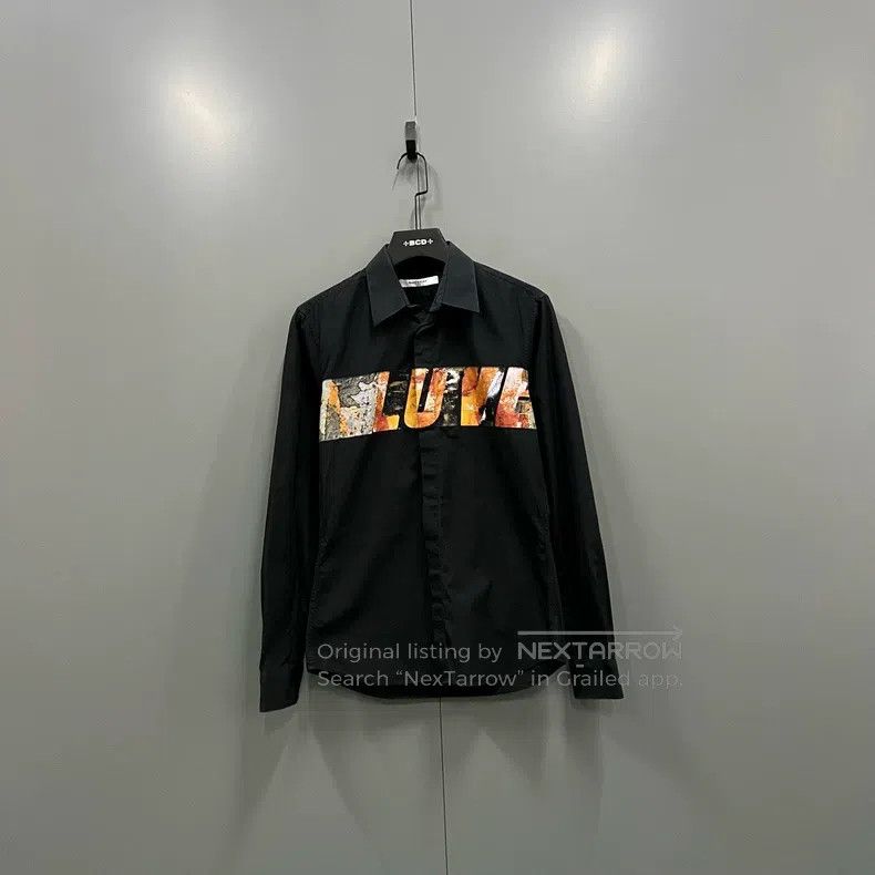 Givenchy Givenchy Color Block Letter Printed Shirt (Size 38) Size US S / EU 44-46 / 1 - 1 Thumbnail