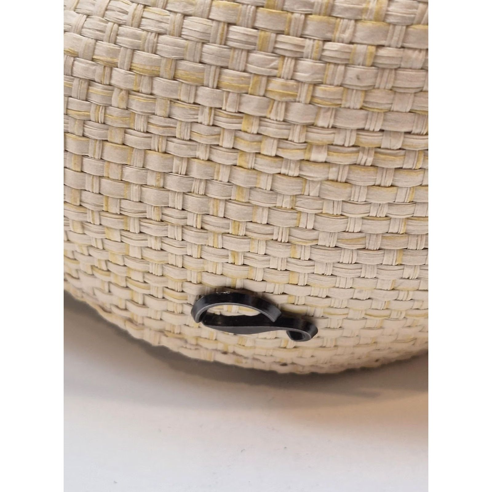 Vintage Göttmann Hat Flat Cap L Beige Straw Lined Lightweight Mens Cap Size ONE SIZE - 3 Thumbnail