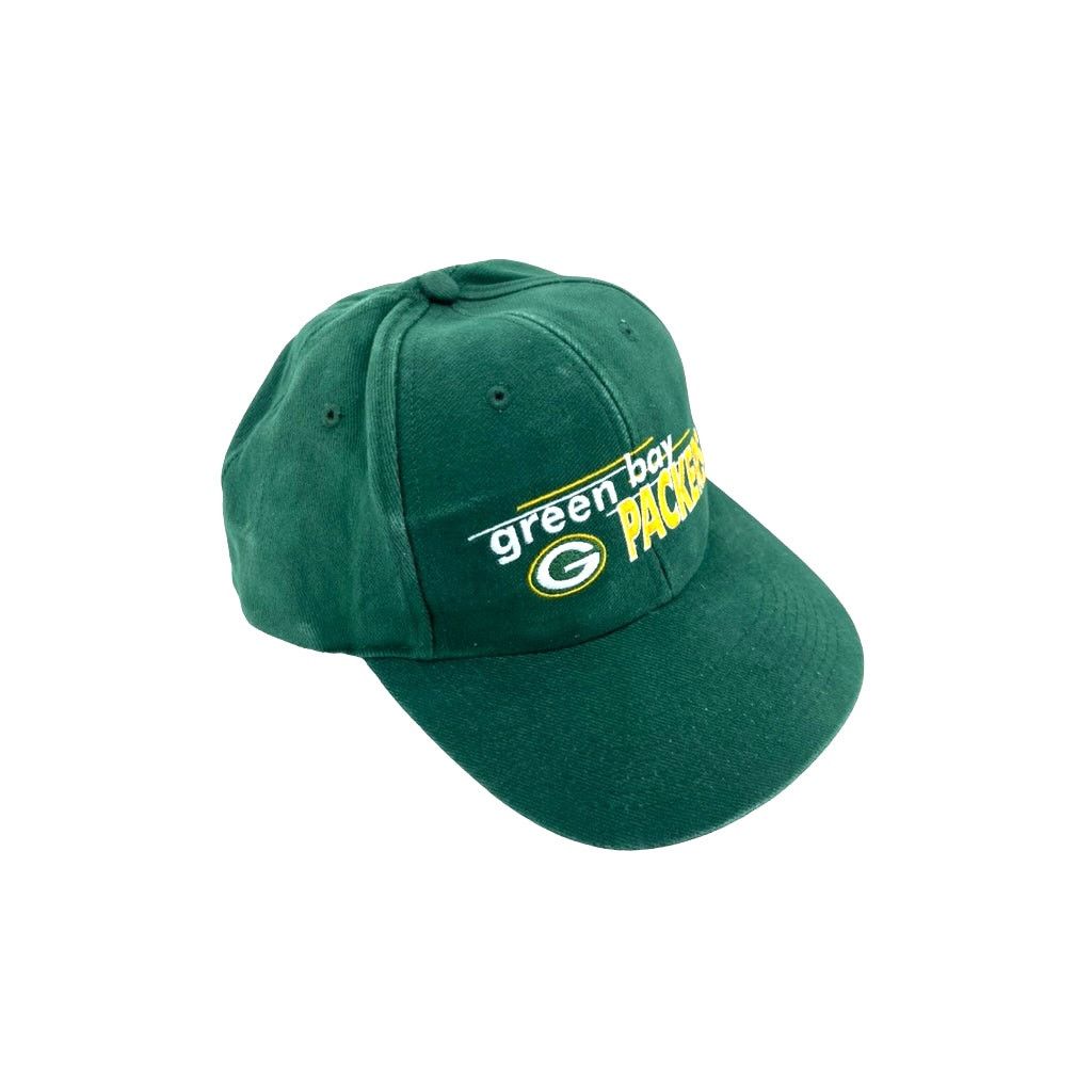 Logo 7 × NFL × Vintage Vintage 1990's Logo 7 Green Bay Packers Snapback Hat Size ONE SIZE - 4 Thumbnail