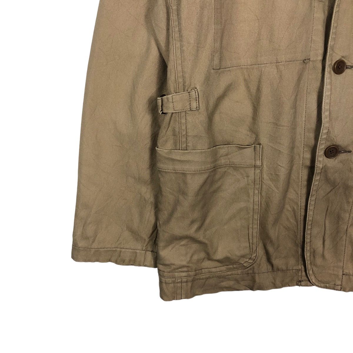Japanese Brand 🔥CHORE WORK JACKET CROCODILE ISSEY MIYAKE DESIGN Size US L / EU 52-54 / 3 - 4 Thumbnail