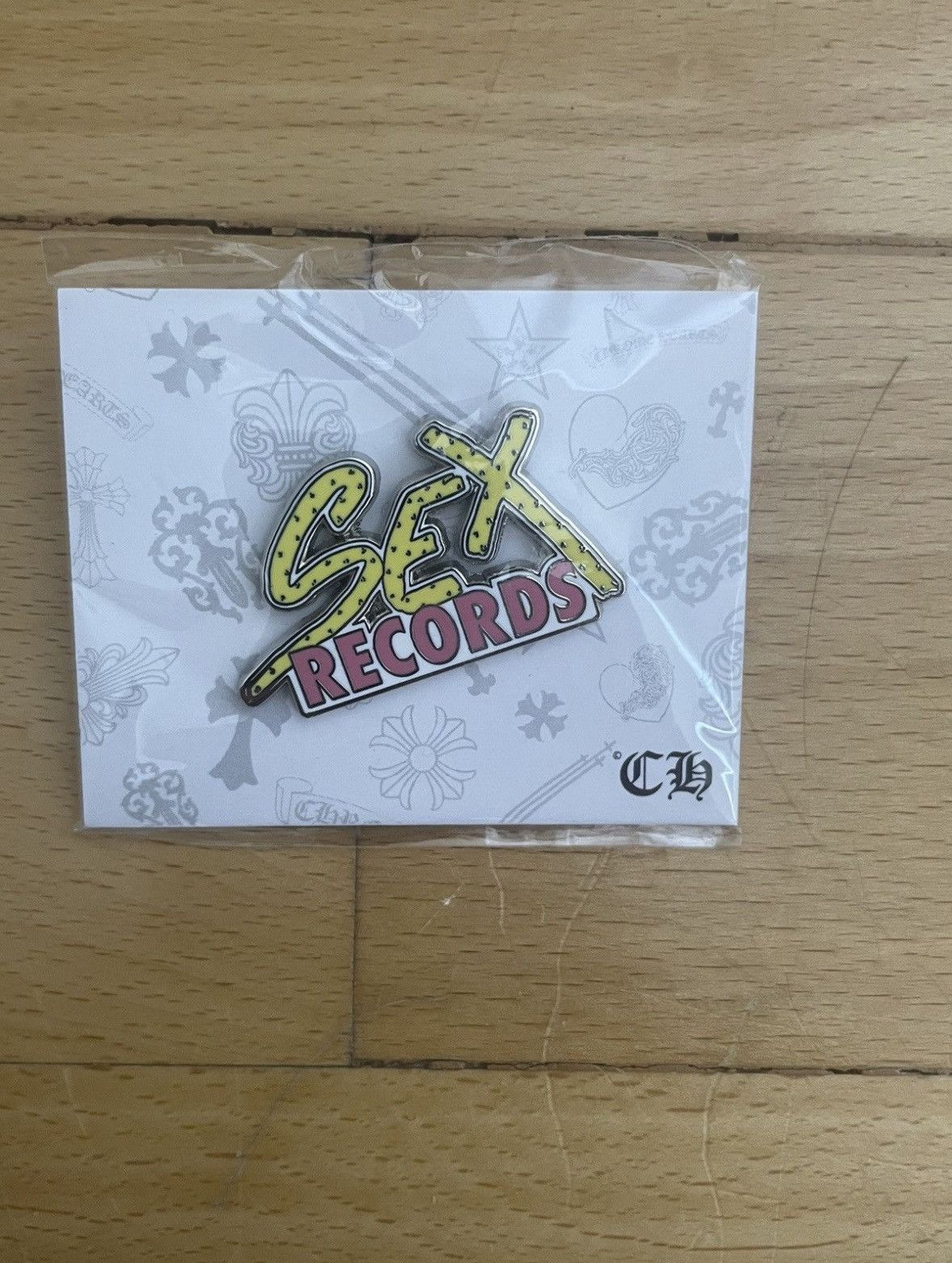 Chrome Hearts Sex Records Pin / Brooch by Matt DiGiacomo Size ONE SIZE - 1 Thumbnail