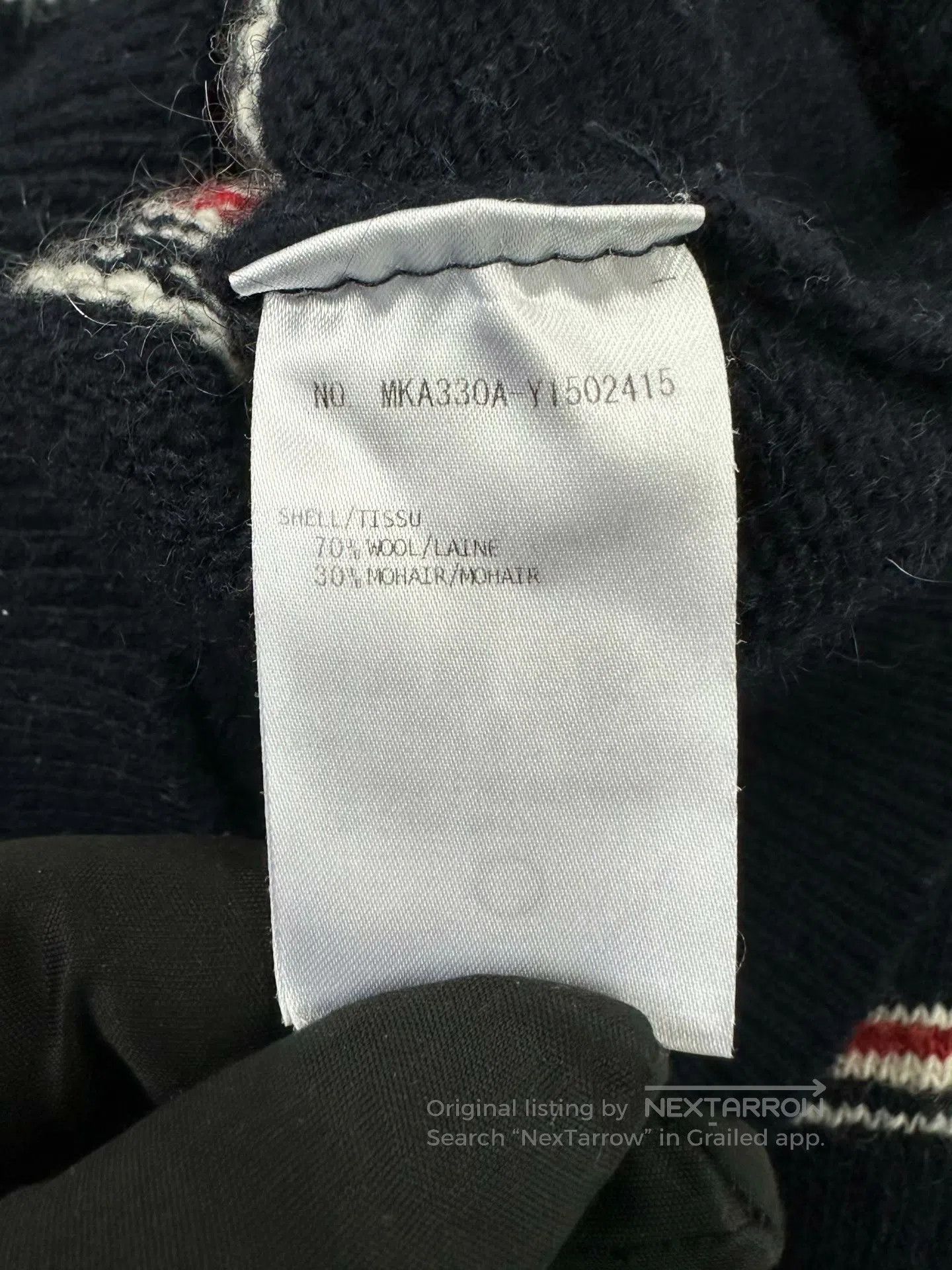 Thom Browne Thom Browne Navy Striped Knit Sweater| Size US XS / EU 42 / 0 - 4 Thumbnail